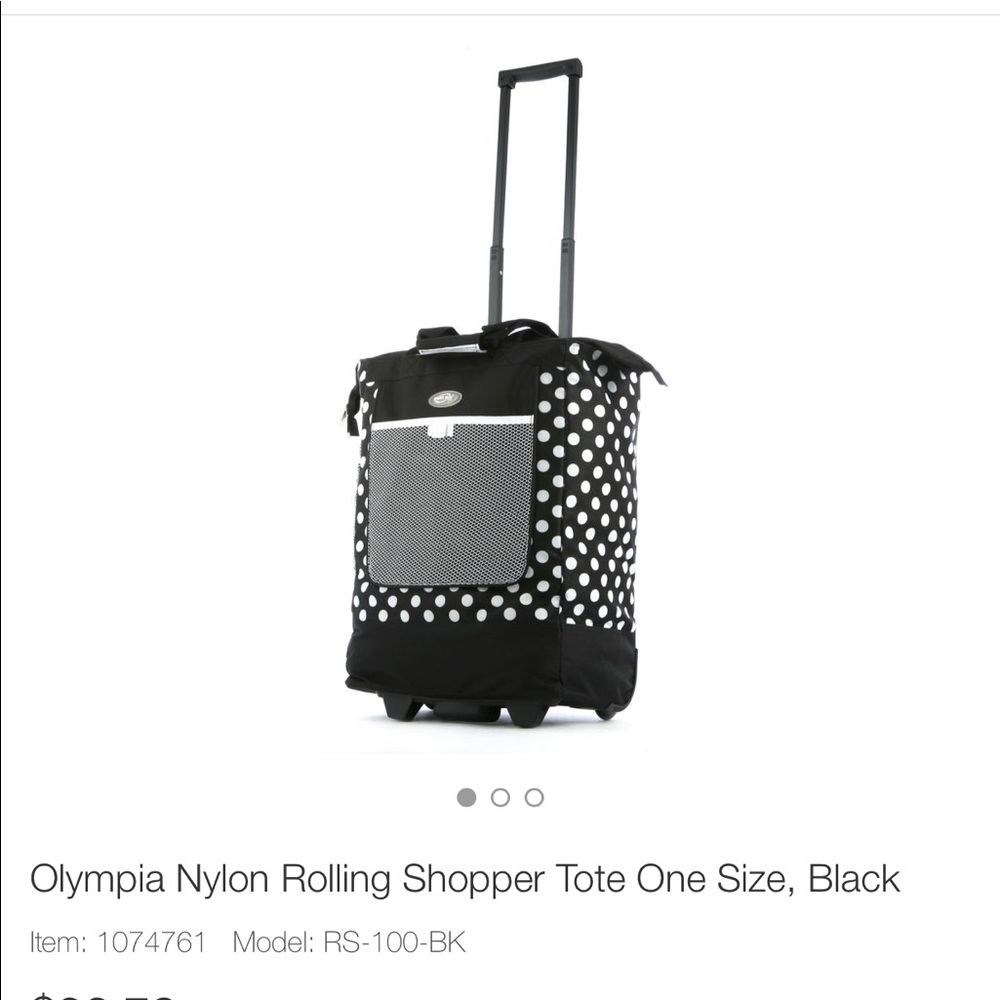 Olympia Rolling shopper tote bag